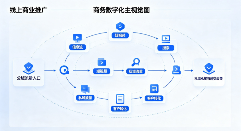 黎川县线上商业推广怎么做？全域流量闭环搭建与低成本转化实战指南